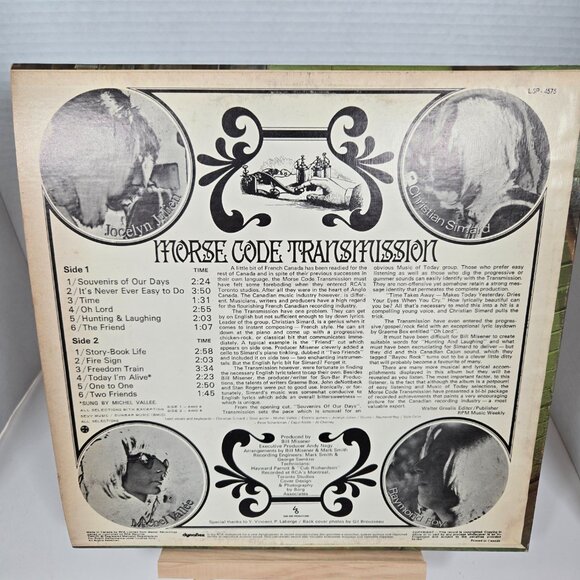 Morse Code Transmission Vinyl Record - Picture 2 of 4